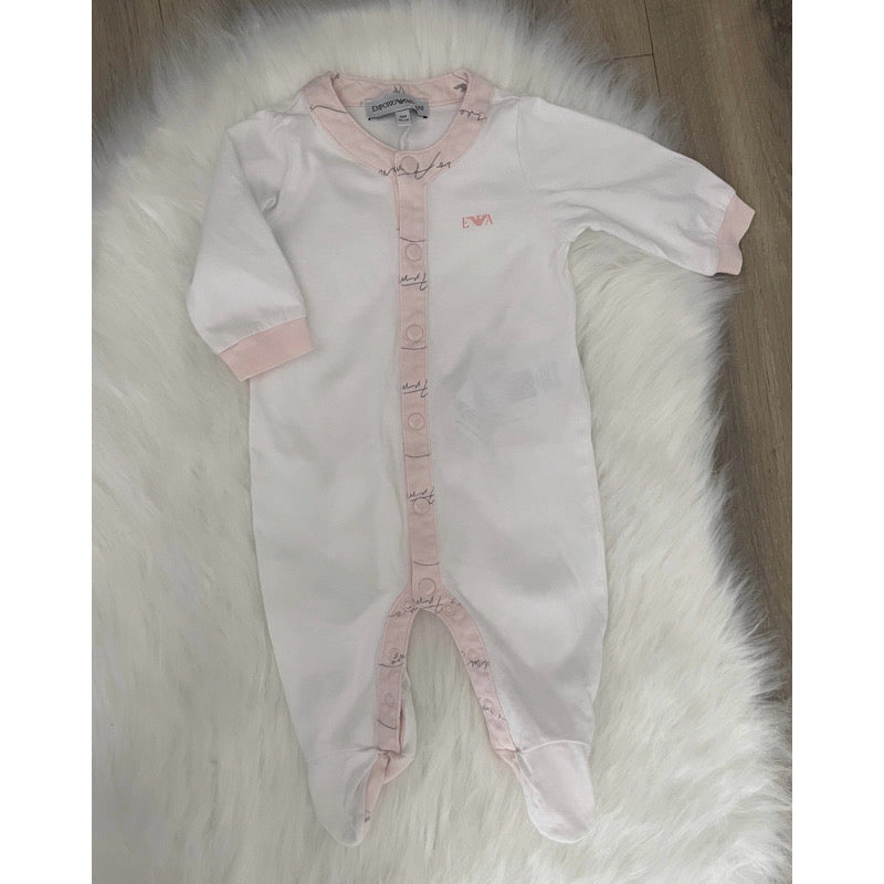 Armani Girls Babygrow 3M Swing and Cradle Boutique