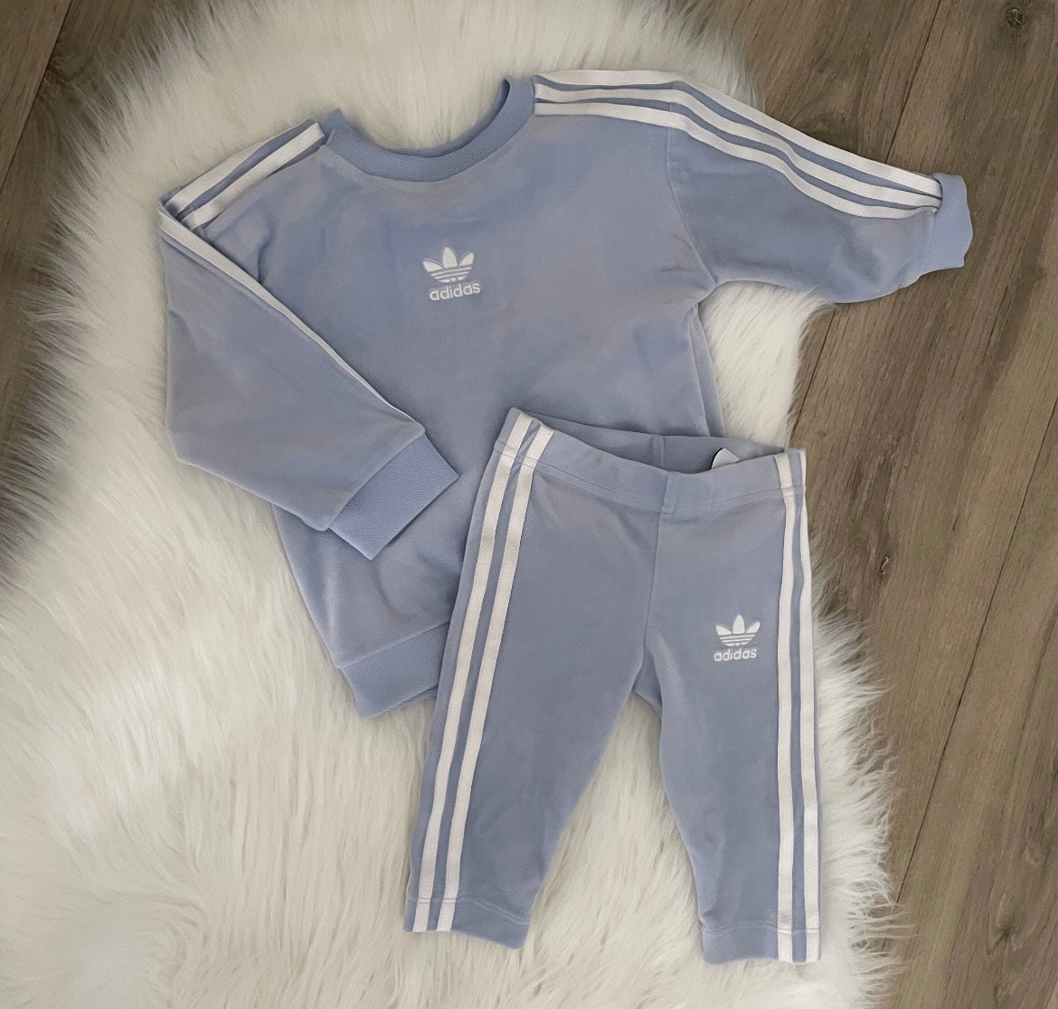 Adidas Unisex Tracksuit - 3/6 months