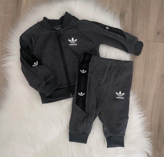 Adidas Boys Tracksuit Set - 3/6 months