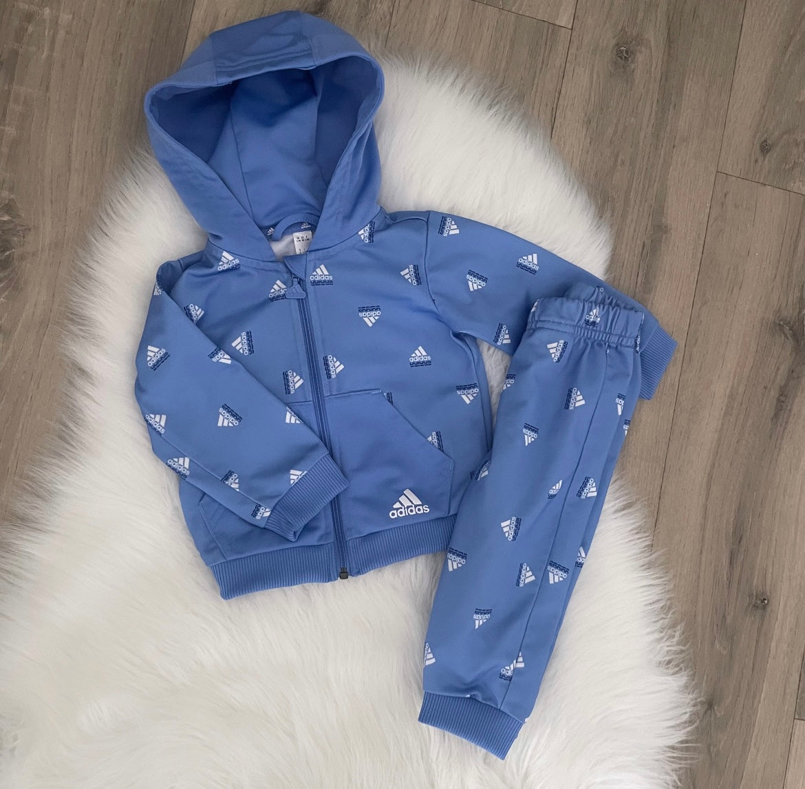 Adidas Boys Tracksuit - 6/9 months